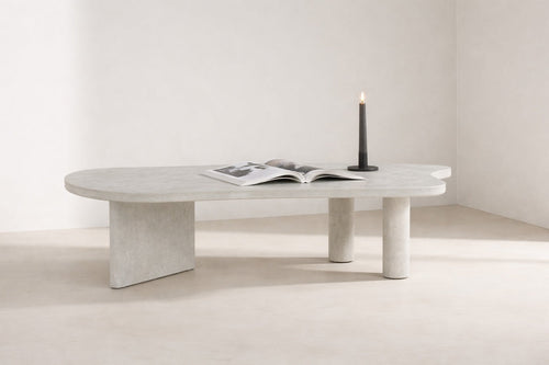 Rebellenclub  Viktrup Salontafel - 160 x 60 - Lichtgrijs