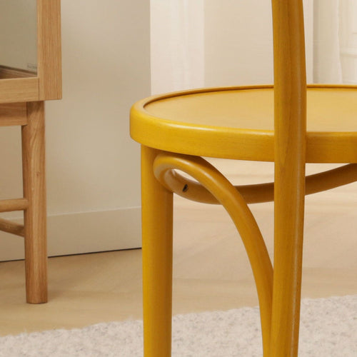 Fameg Vienna Thonet No.14 Houten Bistrostoel Geel - vtwonen shop
