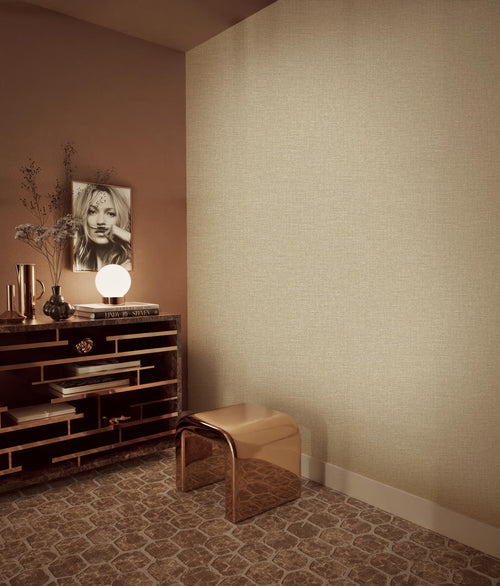 KEK Amsterdam behang Natural Chique Montreal - beige - 53 x 1000 cm