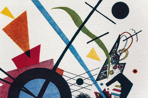 Canvas 60x40 Violet Kandinsky afdruk - vtwonen shop