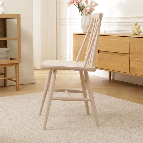 Fameg Filou Houten Spijlenstoel Whitewash - vtwonen shop