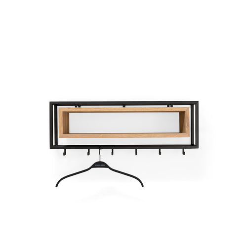 Spinder Design kapstok School 80 - Zwart - 6 haken