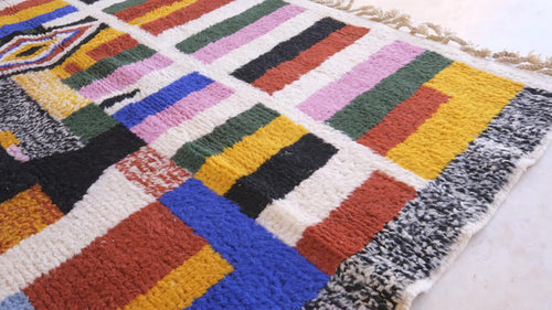 AFK Living vloerkleed Berber - handgemaakt - Wol - 219 x 282 cm