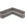 Cosmopolitan Design Symmetrische hoekbank Bali 6-zits, flueel, lichtgrijs - 256x256x75cm