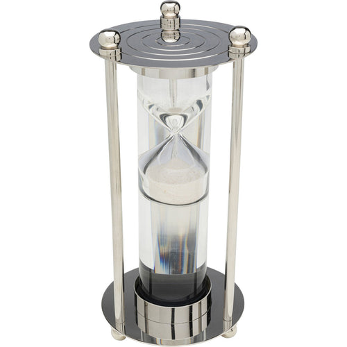 Kare Design Zandloper Tempo zilver