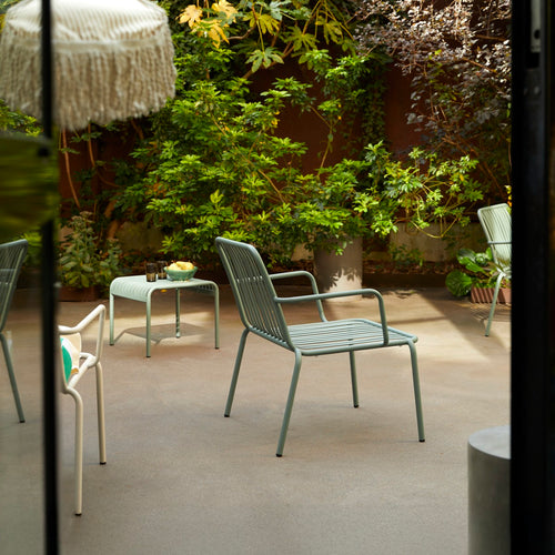 Tikamoon Groene metalen tuinstoelen - Groen