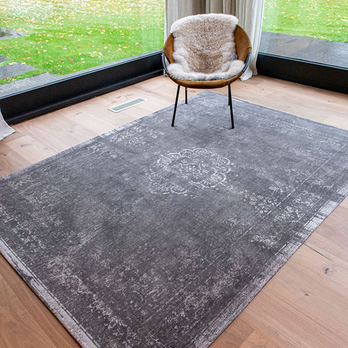 Louis De Poortere vloerkleed Stone - grijs - 200x280cm - vtwonen shop