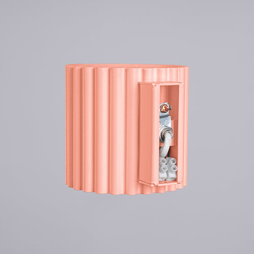 Sollux Lighting Wandlamp AURA perzik G9 - 10x12x10cm