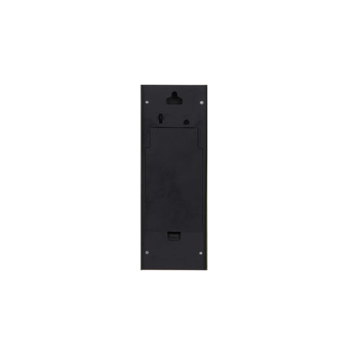 Karlsson tafelklok Book Owl - zwart - 17.4x9.5x25cm