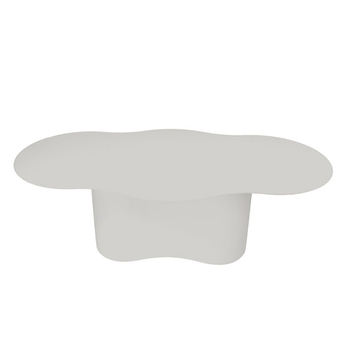 Giga Meubel Eettafel Jessie Off-White – Organisch – Eco Composiet – 180x110x77cm
