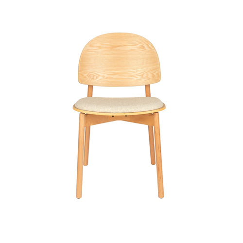 Zuiver Sunrise Eetkamerstoelen Hout Naturel - Set van 2