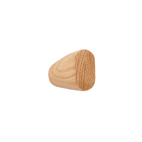 Hübsch haak Acorn - eikenhout - 4x4cm - vtwonen shop