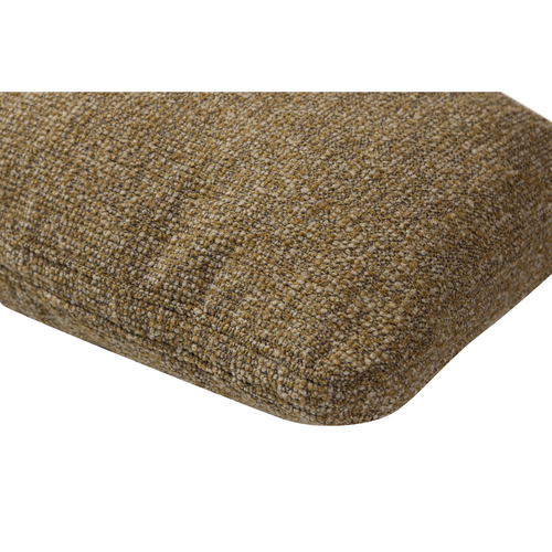 WOOOD kussen Mojo - Boucle - Geel/Bruin Melange - 30x70x10 - vtwonen shop