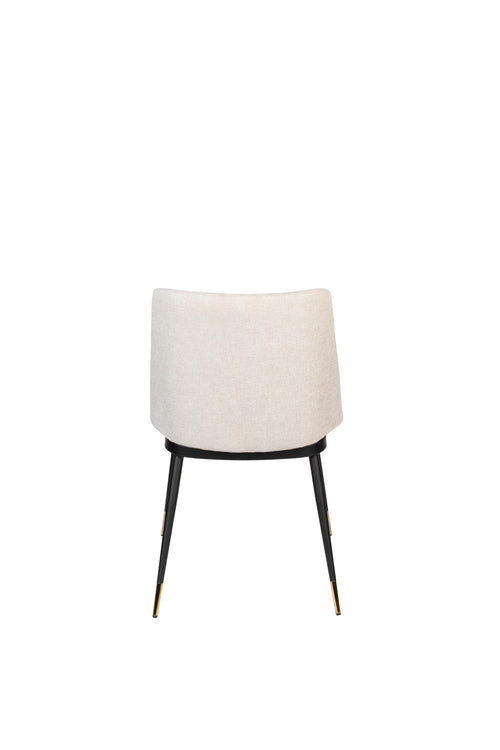 Housecraft Living Lionel Eetkamerstoelen Beige - Set van 2 - vtwonen shop