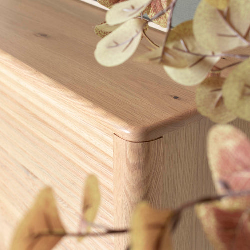 DÉJA Living Dressoir Inès - Eikenhout/Metaal - Naturel - 200x45x86cm - vtwonen shop