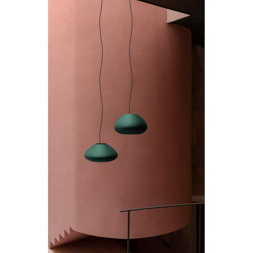 Faro MAR 26 cm Dome hangende plafondlamp groen