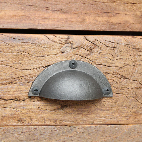 Raw materials wandtafel Farmwood -  3 lades - FSC-gerecycled hout - vtwonen shop