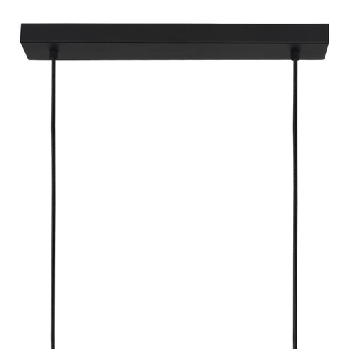 EGLO hanglamp Cadley - e27 - 121 cm - rookglas - smoke - zwart - vtwonen shop