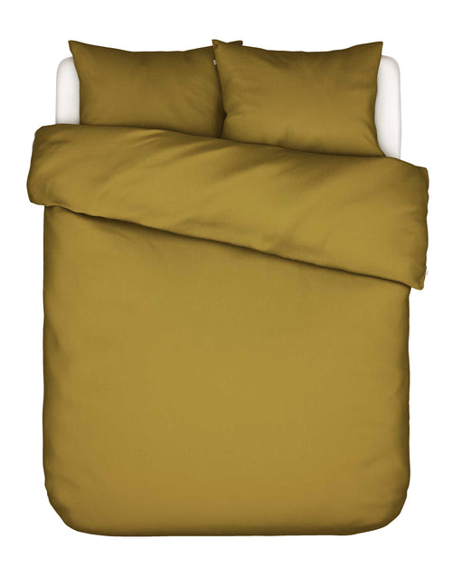 Essenza Minte dekbedovertrek - Lits-Jumeaux - 240x200/220 cm - Olive