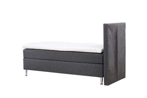 Rebellenclub Bed Kadina - 200 x 90 cm - Donkergrijs