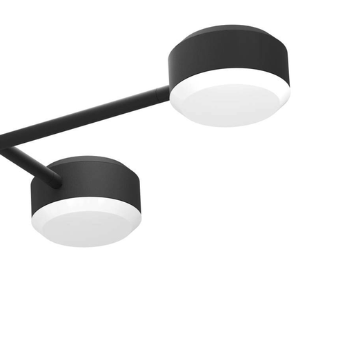 EGLO plafondlamp Clavellina - led - 89 cm - zwart/wit - dimbaar - vtwonen shop