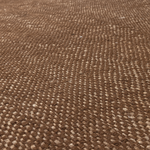 WOOOD vloerkleed 170x240 cm Ruglio - Wol/Jute - Bruin