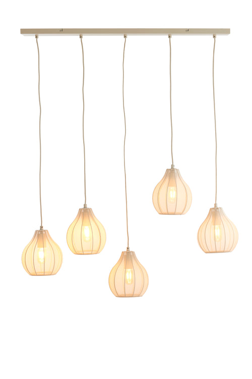 Light & Living hanglamp ELATI - bruin - 100x15x21.5cm