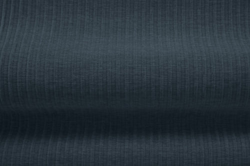 Cosmopolitan Design Bank Arendal 2-zits, chenille met ribbeleffect marineblauw - 102x180x70cm