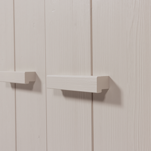 WOOOD kast met laden Dennis - Grenen - Dust - 202x111x55