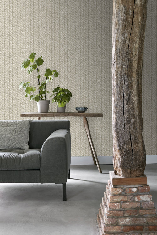 ESTAhome behang touw-motief beige - 53 cm x 10,05 m - 138246 - vtwonen shop