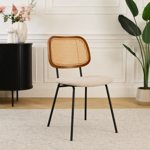 Nolon Jolie Rotan Eetkamerstoel Beige