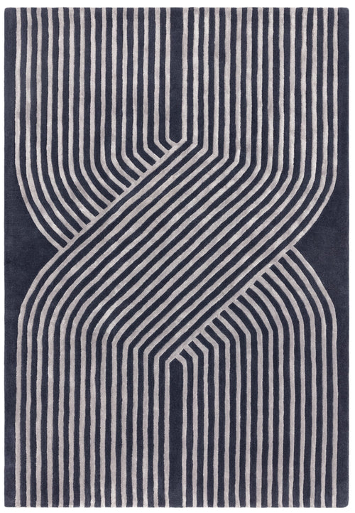 Vloerkleed MOMO Rugs Matrix Solsitice Navy 120x170 cm - vtwonen shop