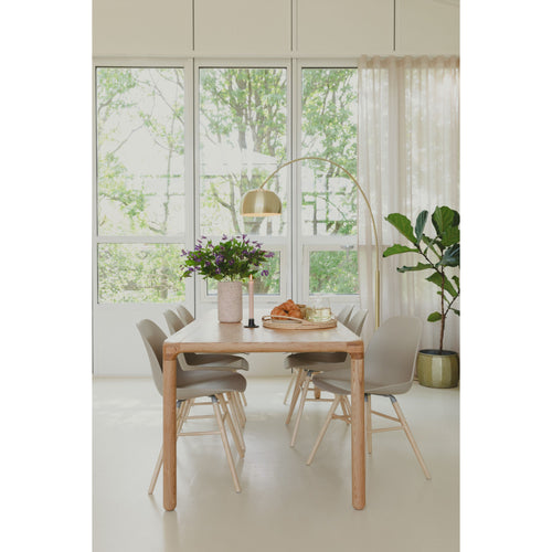 Zuiver Metal Bow Vloerlamp/ Booglamp Goud - vtwonen shop