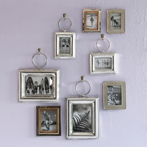 Rivièra Maison Cordoba Photo Frame Rect 25x17 - Aluminium, Glas - Zilver - vtwonen shop