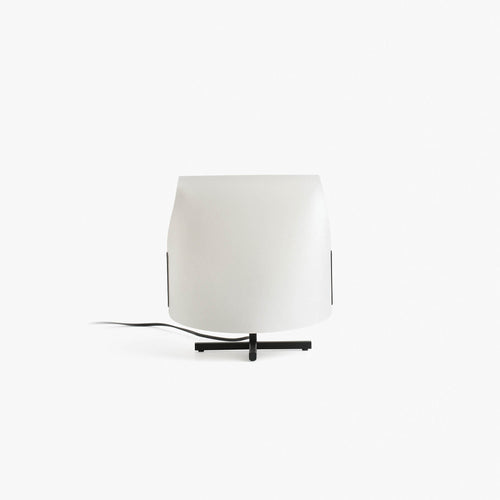 Faro Luang Kleine zwarte, beige tafellamp