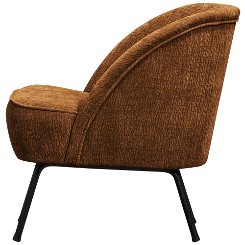 BePureHome fauteuil 3D Vogue - Chenille - Midden Bruin - vtwonen shop