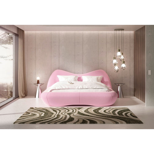 Kare Design Bed Fluid Dreams 180x200cm roze