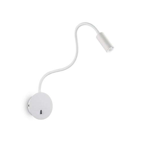 Ideal Lux Focus-2 - LED 1 Licht Wandlamp Wit