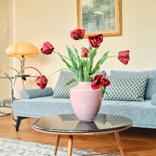 Blooming Good Zijden Tulpen Boeket  Good MC.27 - Rood - 60-70 cm. hoogte - vtwonen shop