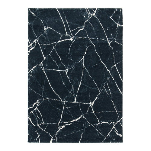 AFK Living vloerkleed Marble - zeer zacht - blauw - 160 x 230 cm