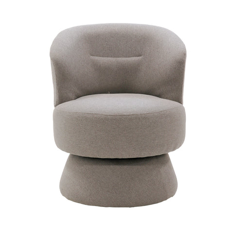 Giga Meubel Fauteuil Moïse - Stof/Metaal - Taupe
