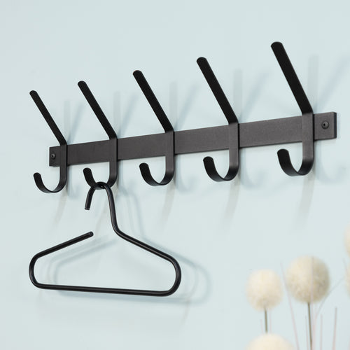 Spinder Design kapstok Dexter 5 - Zwart - 5 haken - vtwonen shop