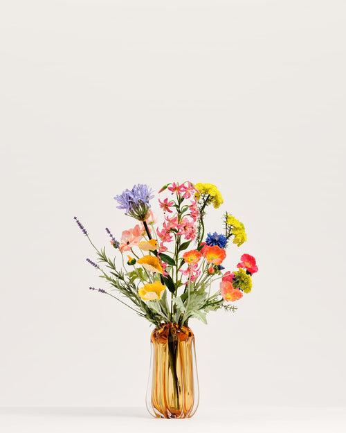 Blooming Good Zijden Veldboeket  Good SS.08 - meerkleurig/multi color - 70 cm. hoogte