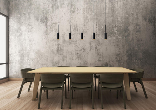 Lucide hanglamp TUBULE - Geïntegreerde LED - Zwart - vtwonen shop