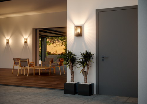 EGLO wandlamp buiten Alamonte 3 - e27 - 26 cm - zwart - vtwonen shop