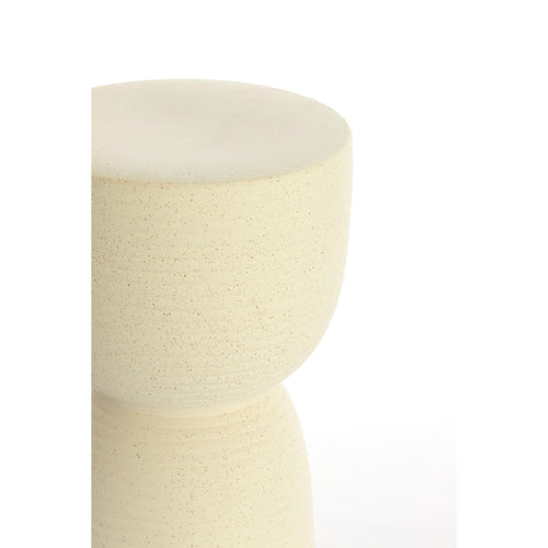 Light & Living bijzettafel Finca - wit - Ø28.5cm - vtwonen shop