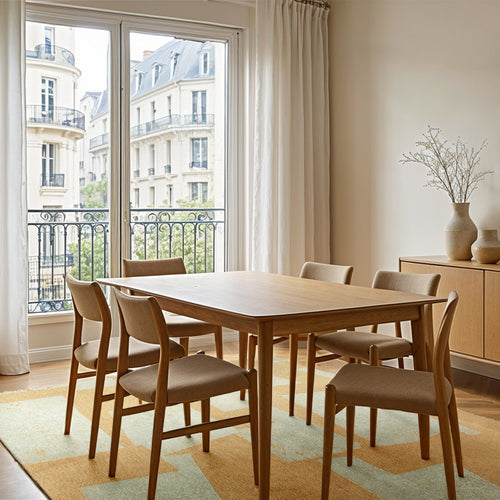 Lola&Moi vloerkleed Nougat - beige -170x240cm