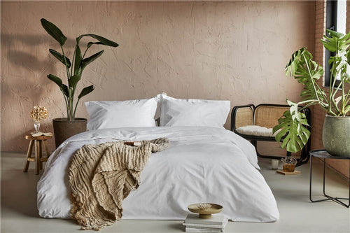 Walra - Dekbedovertrek Forever Cotton - 240x220 cm - Wit