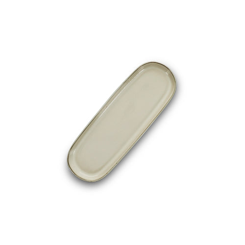 Salt & Pepper - Serveerschaal 29x10xH2cm ivoor Meridian - Set van 2