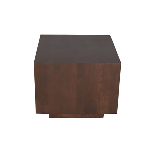 StarFurn Salontafel Livia - Vierkant Bruin Hout - 56x56x46cm